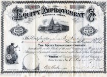 Equity stock certificate 1